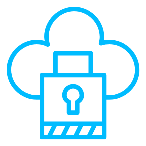 cloud security icon